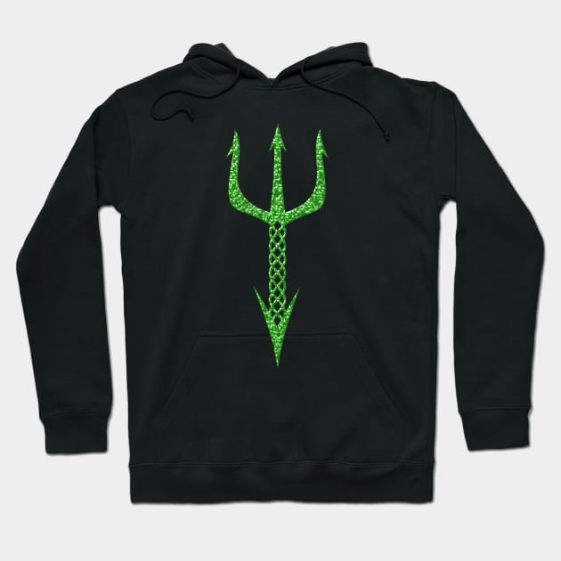 Trident Symbol Hoodie by Wareham Spirals